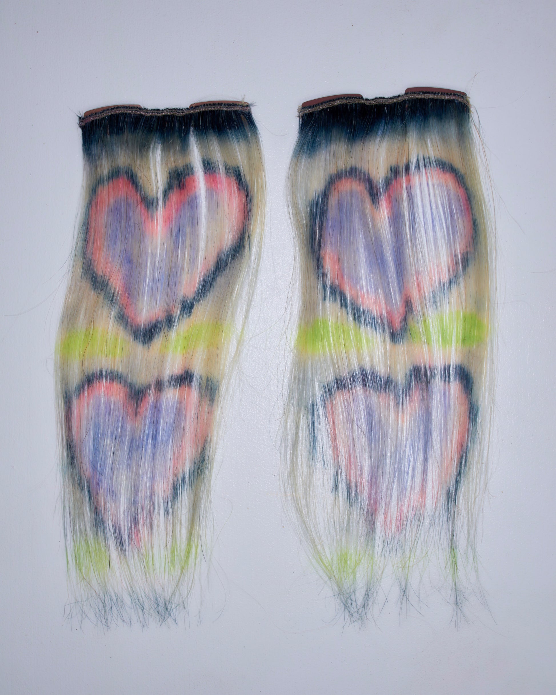 Short Heart Extensions Purple Pink-Tomihiro Kono-APOC STORE