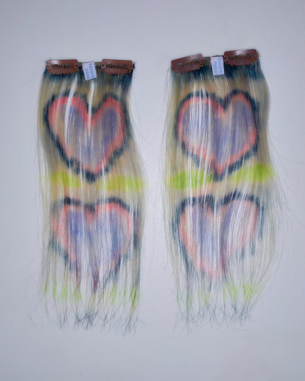 Short Heart Extensions Purple Pink-Tomihiro Kono-APOC STORE