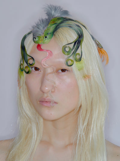 Green Frog Wig-Tomihiro Kono-APOC STORE
