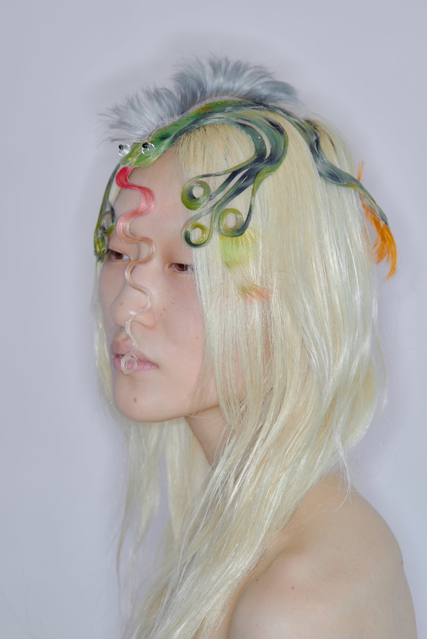 Green Frog Wig-Tomihiro Kono-APOC STORE