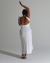 Ivory Overlocked Dress-Nadine Mos-APOC STORE