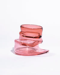 Deflated Cup #4 in Aurora-Sticky Glass-APOC STORE