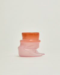 Deflated Cup #5 in pink-Sticky Glass-APOC STORE