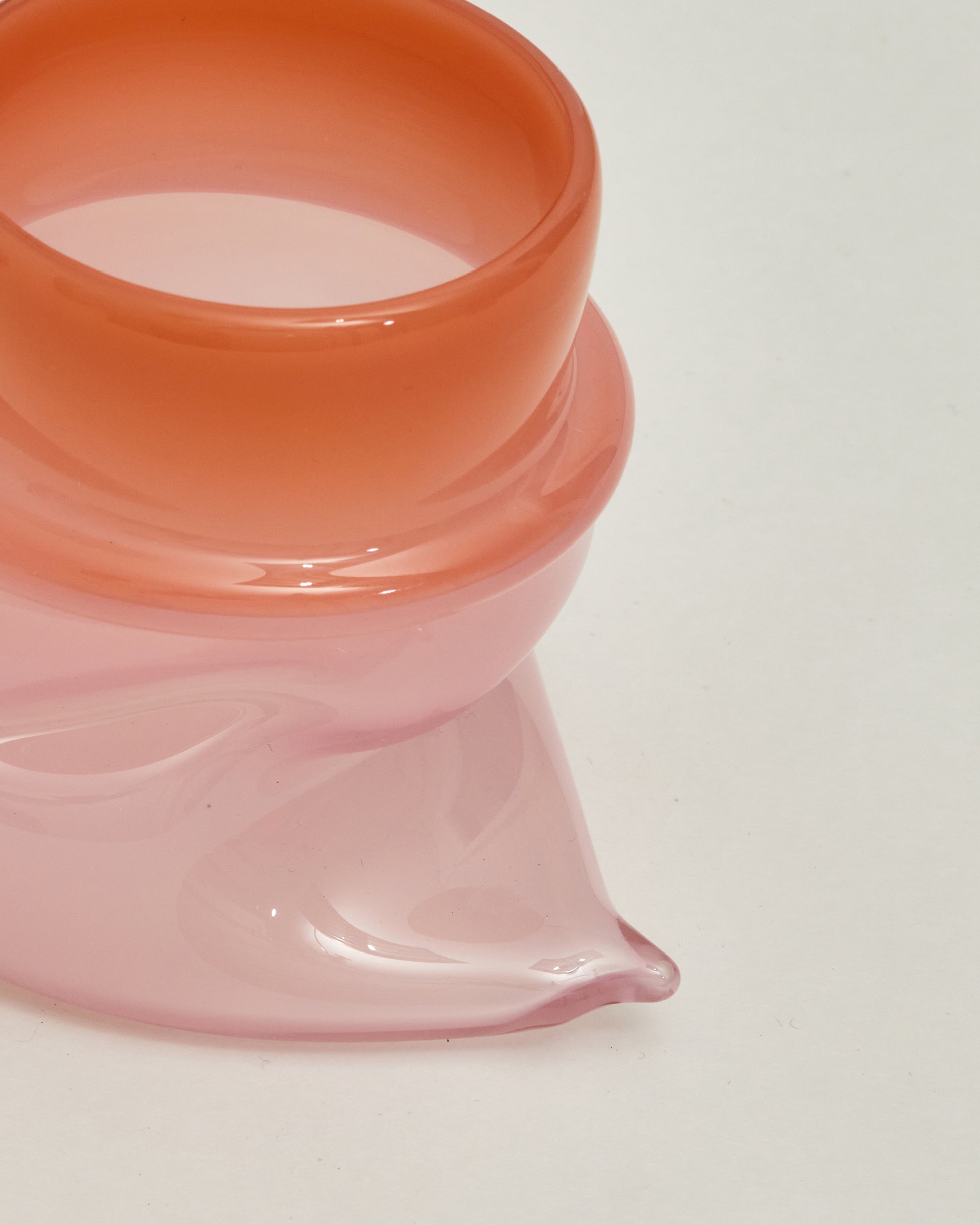 Deflated Cup #5 in pink-Sticky Glass-APOC STORE
