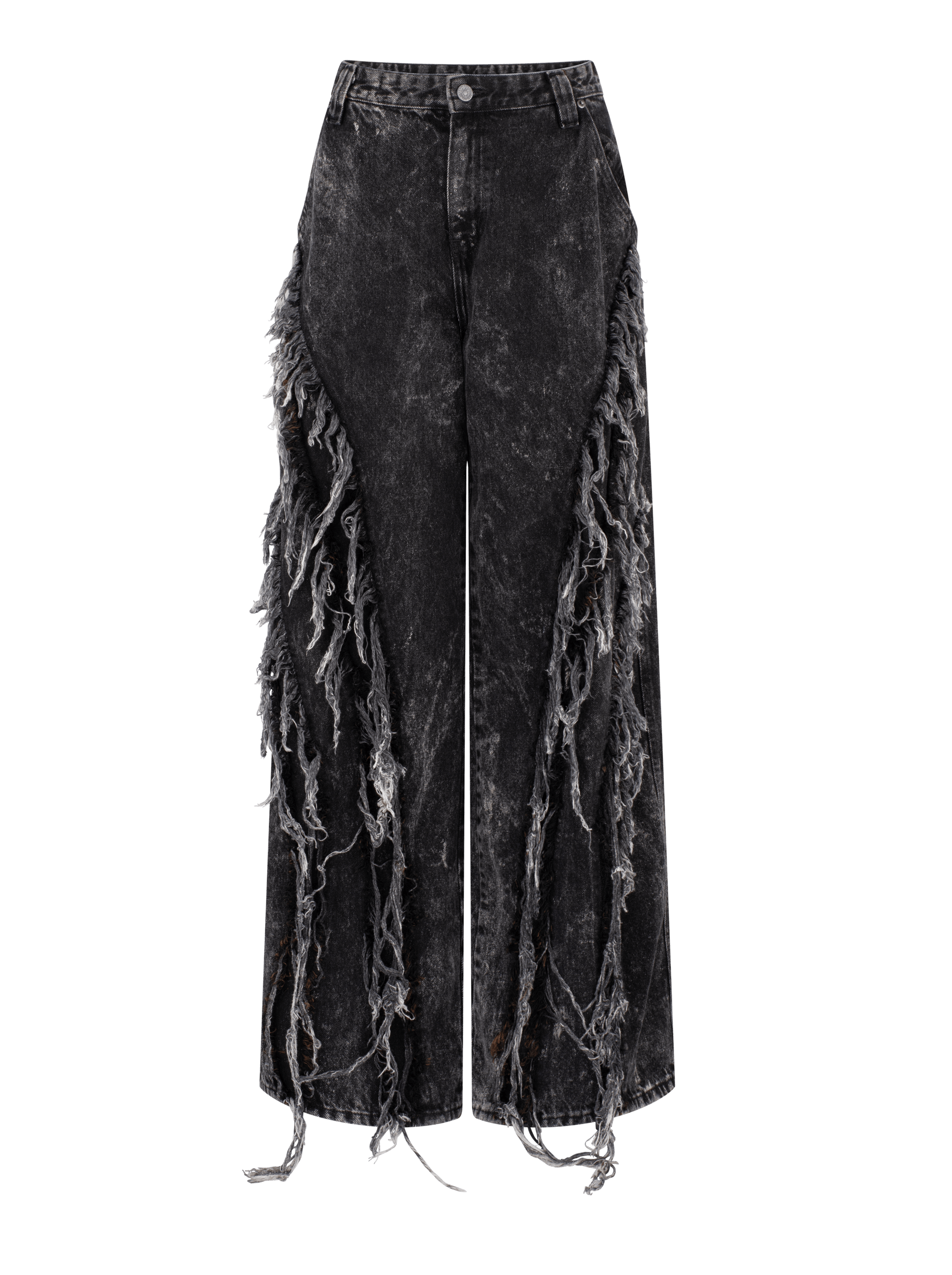 Baggy Spliced Denim Jean-Karlaidlaw-APOC STORE