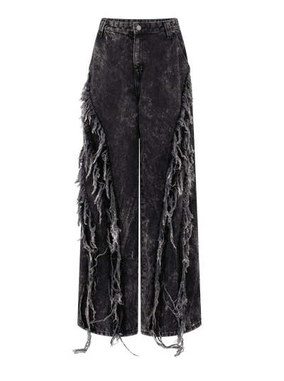 Baggy Spliced Denim Jean-Karlaidlaw-APOC STORE