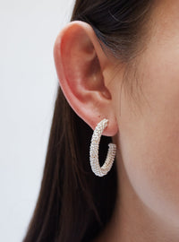 Twisted Chain Hoops-D’heygere-APOC STORE