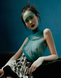 Monofilament turtleneck-Khanh Brice Nguyen-APOC STORE