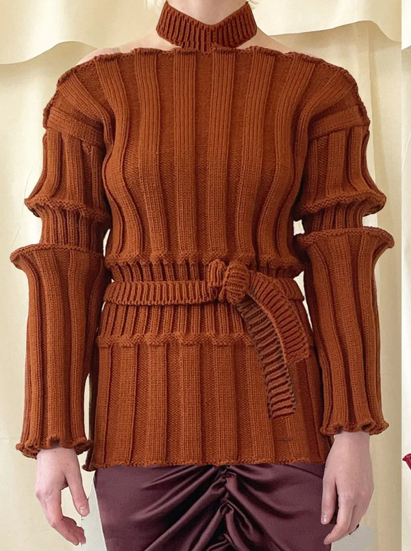 Orange Wide Neck (Without top)-Richard Malone-APOC STORE