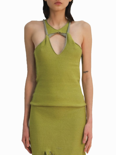 Reversible Twist Tank-Krystal Paniagua-APOC STORE