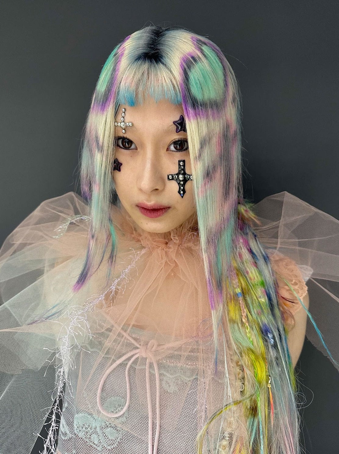 Fancy Mint Green Extensions-Tomihiro Kono-APOC STORE