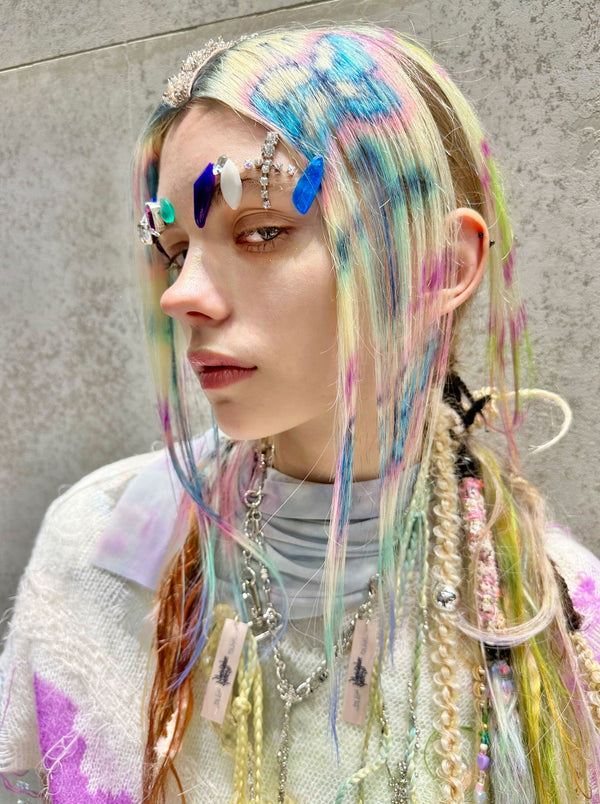 Fancy Blue Butterfly + Cross-Tomihiro Kono-APOC STORE