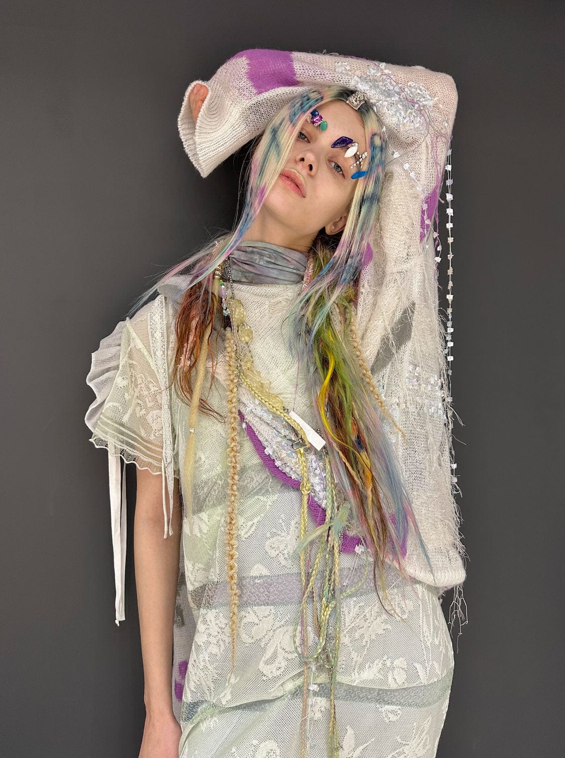 Fancy Blue Butterfly + Cross-Tomihiro Kono-APOC STORE