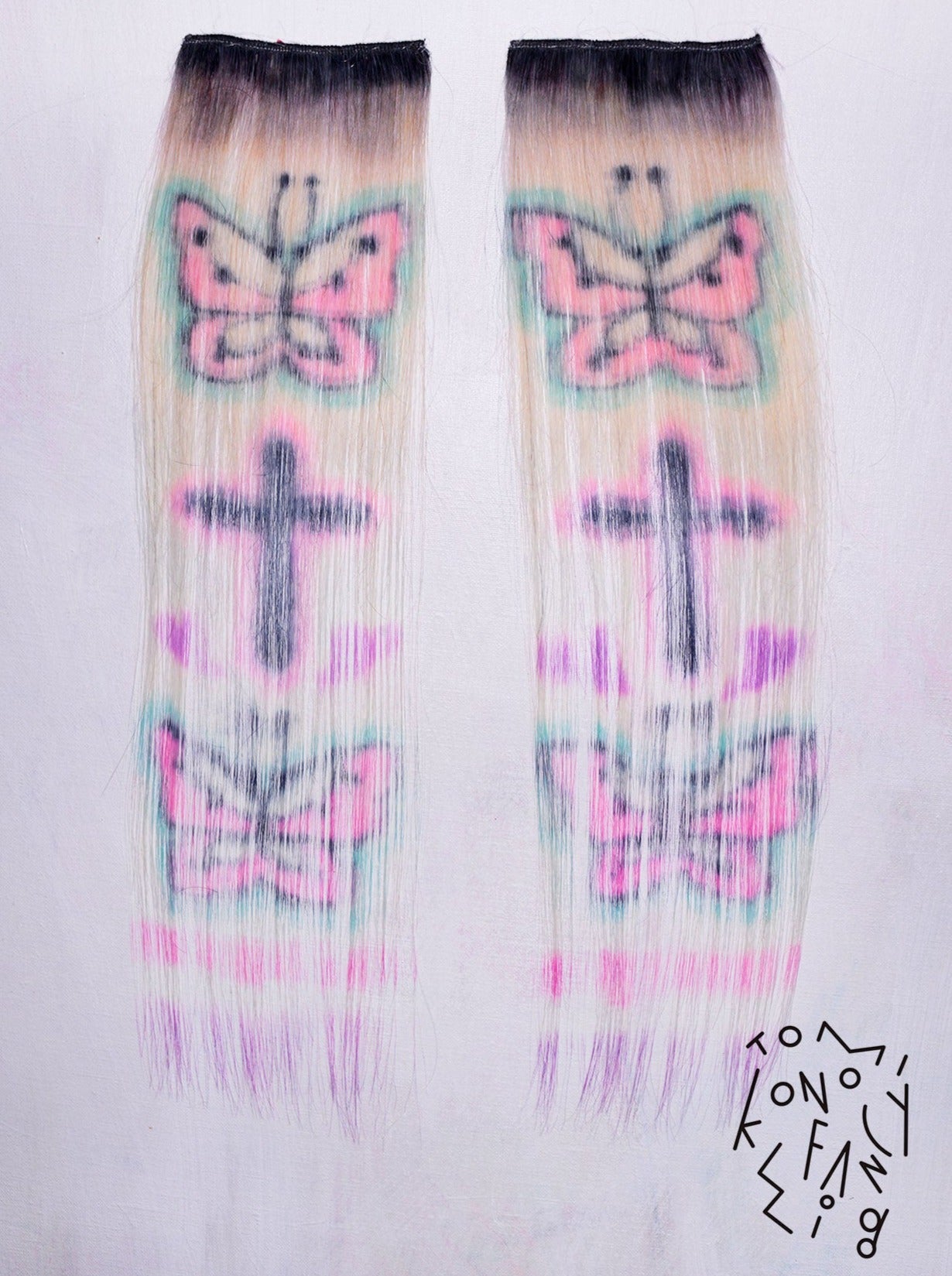 Fancy Pink Butterfly + Cross-Tomihiro Kono-APOC STORE