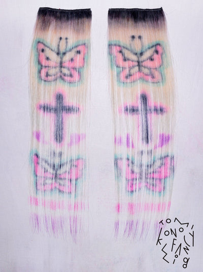 Fancy Pink Butterfly + Cross-Tomihiro Kono-APOC STORE