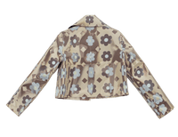 Holographic Flower Colour-Changing Crop Jacket-Leeann Huang-APOC STORE