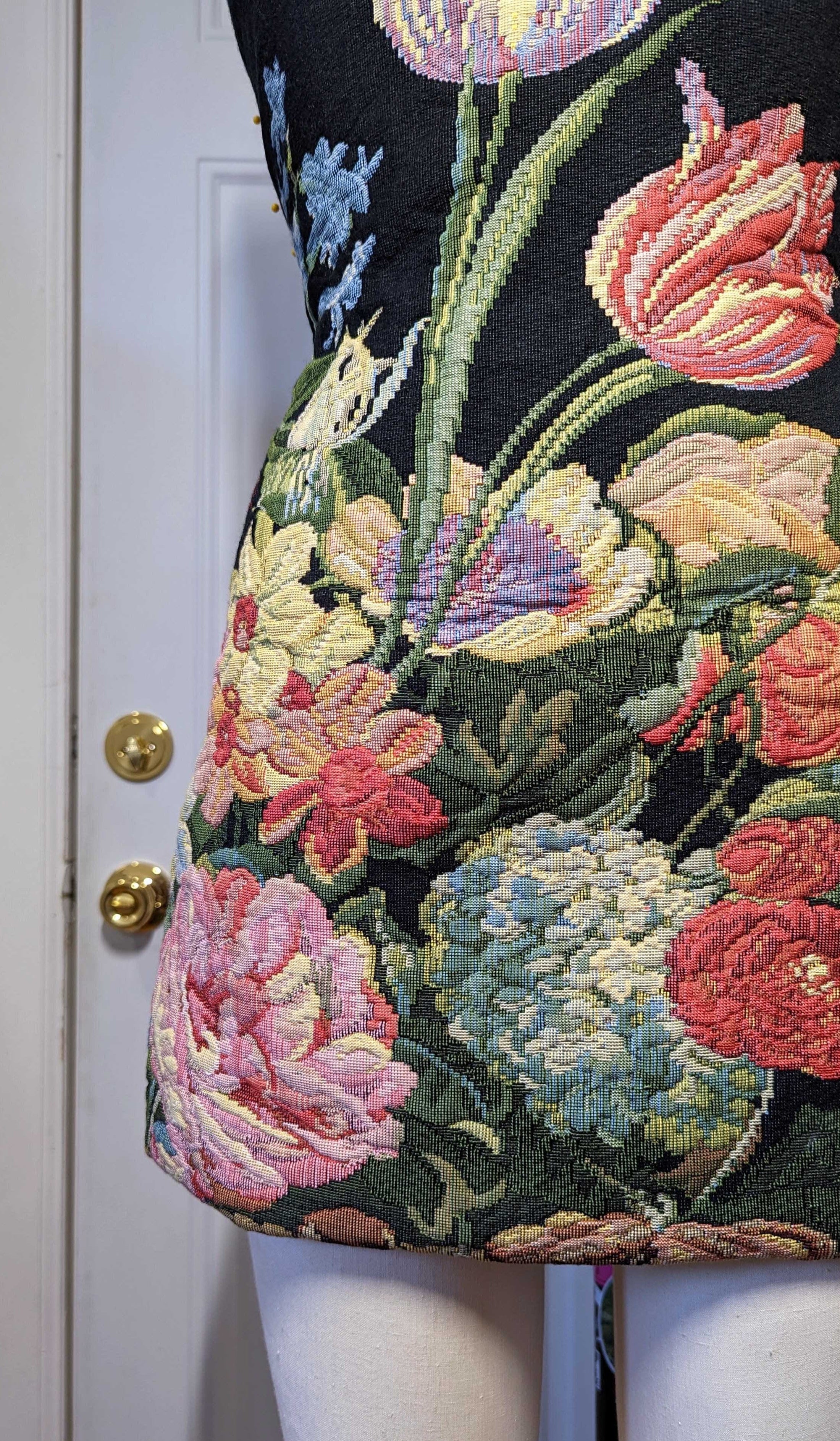 Flower Tapestry Dress – APOC STORE