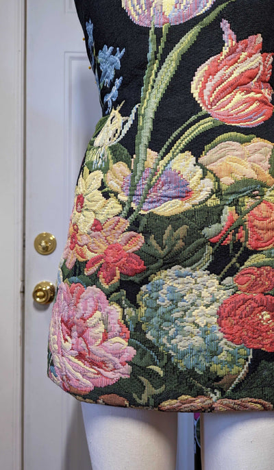 Flower Tapestry Dress-Kristin Mallison-APOC STORE