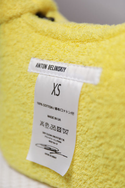 Towel Bag Yellow-Anton Belinskiy-APOC STORE
