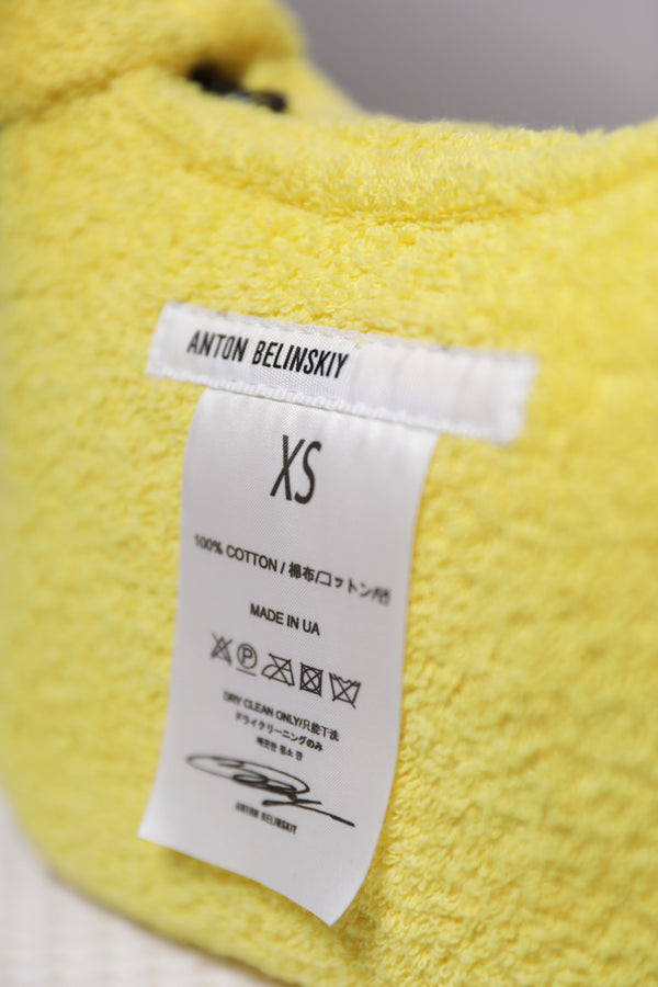 Towel Bag Yellow-Anton Belinskiy-APOC STORE