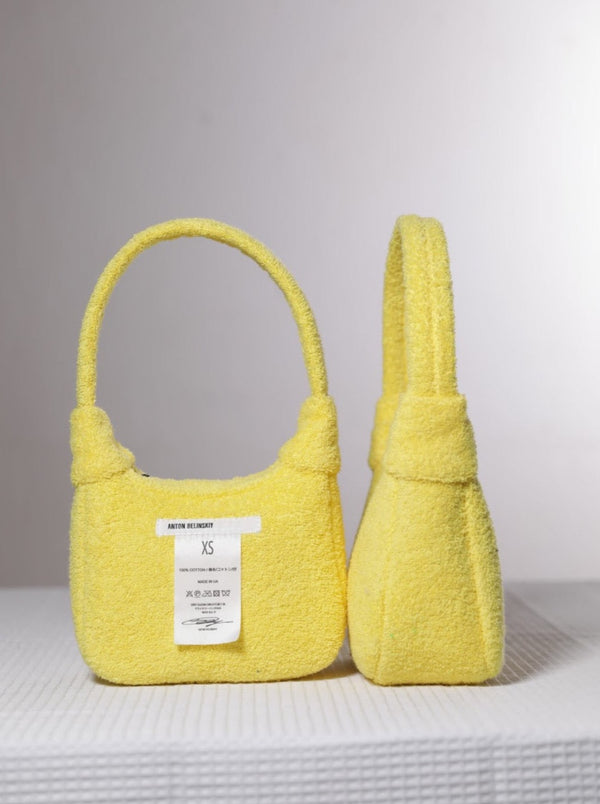 Towel Bag Yellow-Anton Belinskiy-APOC STORE