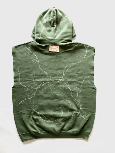 Geomorph Ritual Hoodie Green-Thibaut Knapp-APOC STORE
