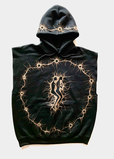 Geomorph Ritual Hoodie Black-Thibaut Knapp-APOC STORE