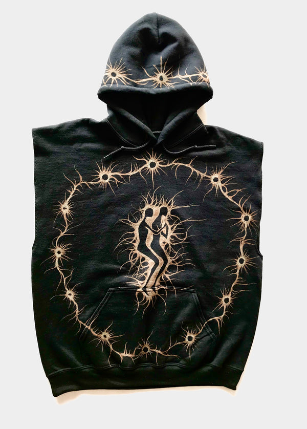 Geomorph Ritual Hoodie Black-Thibaut Knapp-APOC STORE