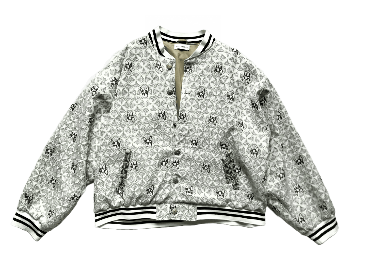 Golden Bomber Jacket-Polyhedron-APOC STORE