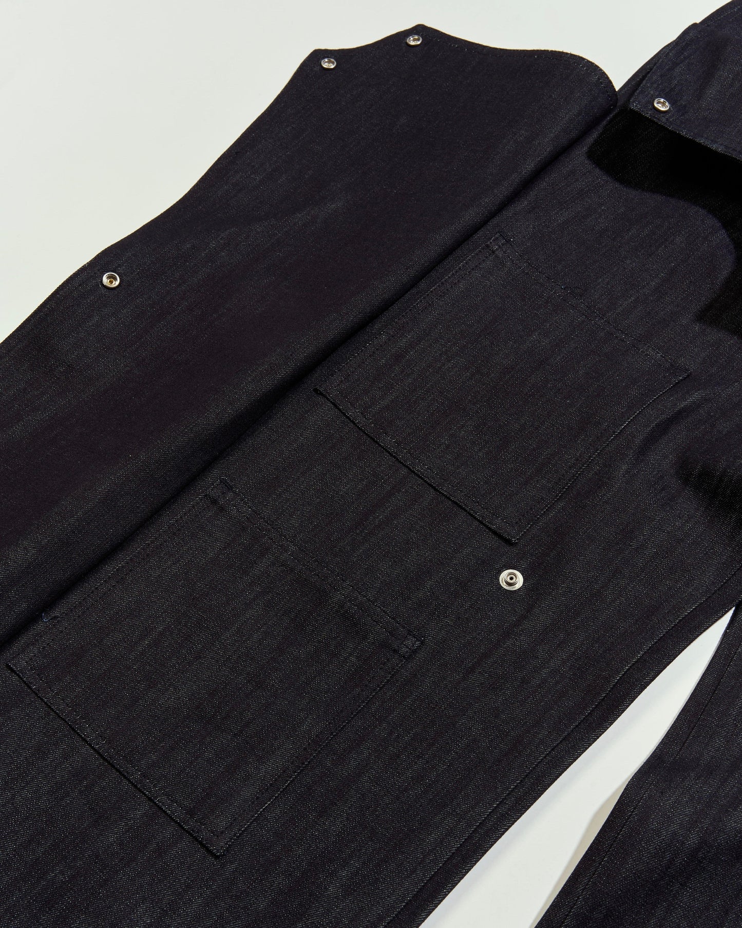 Denim Hidden Pocket Work Pants-EGNARTS-APOC STORE