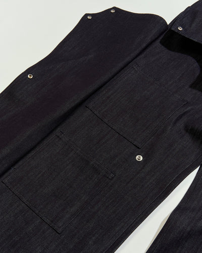 Denim Hidden Pocket Work Pants-EGNARTS-APOC STORE