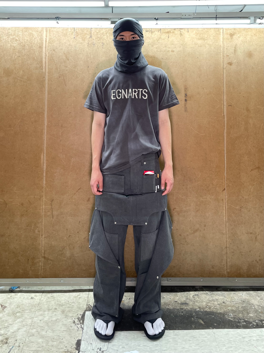 EGNARTS Charcoal Hidden Pocket Pants APOC STORE