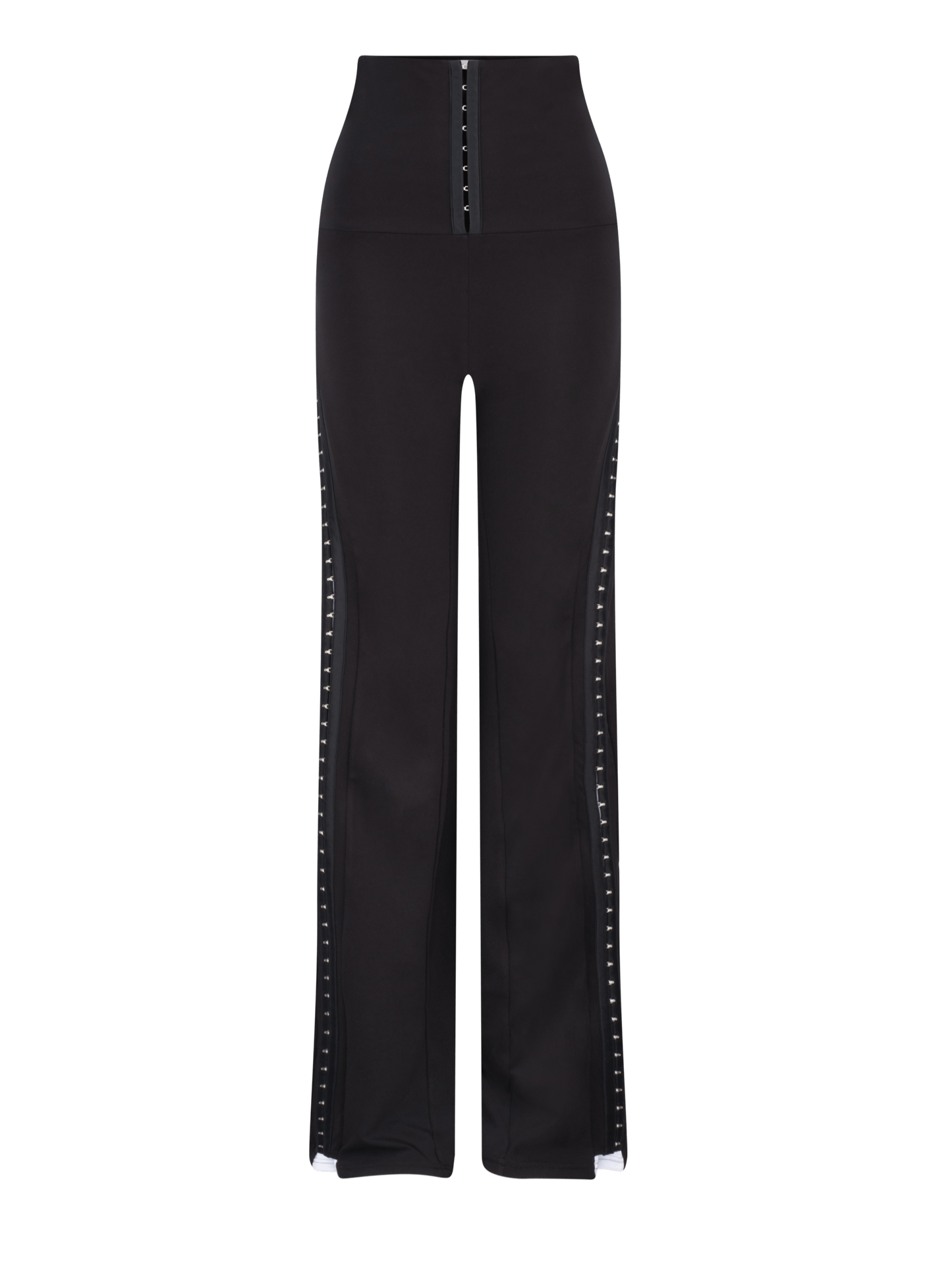 Hooked Pant Black + White-Karlaidlaw-APOC STORE