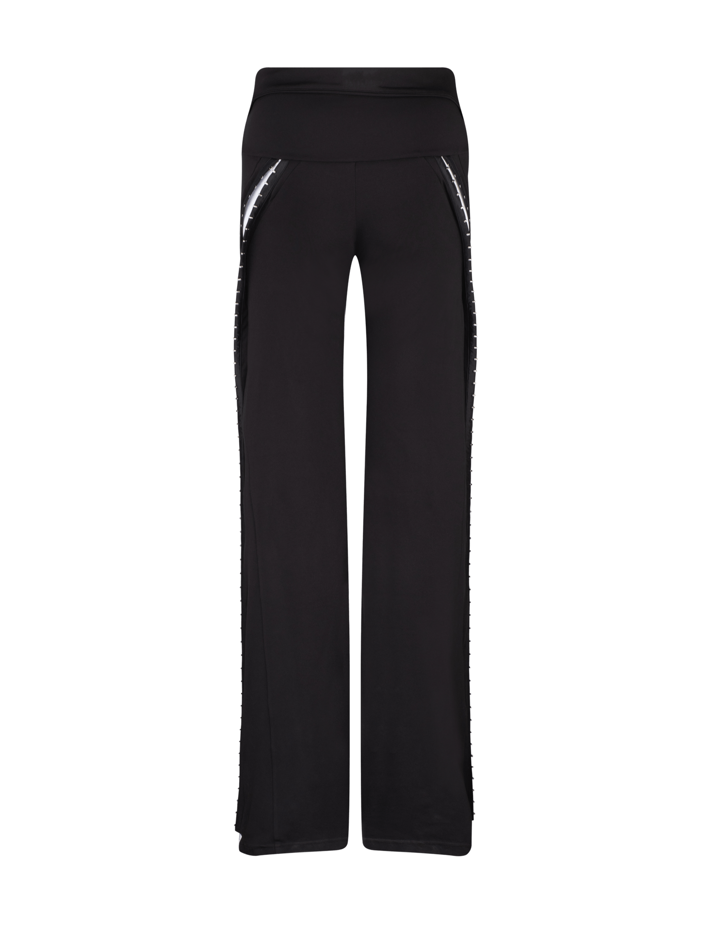 Hooked Pant Black + White-Karlaidlaw-APOC STORE