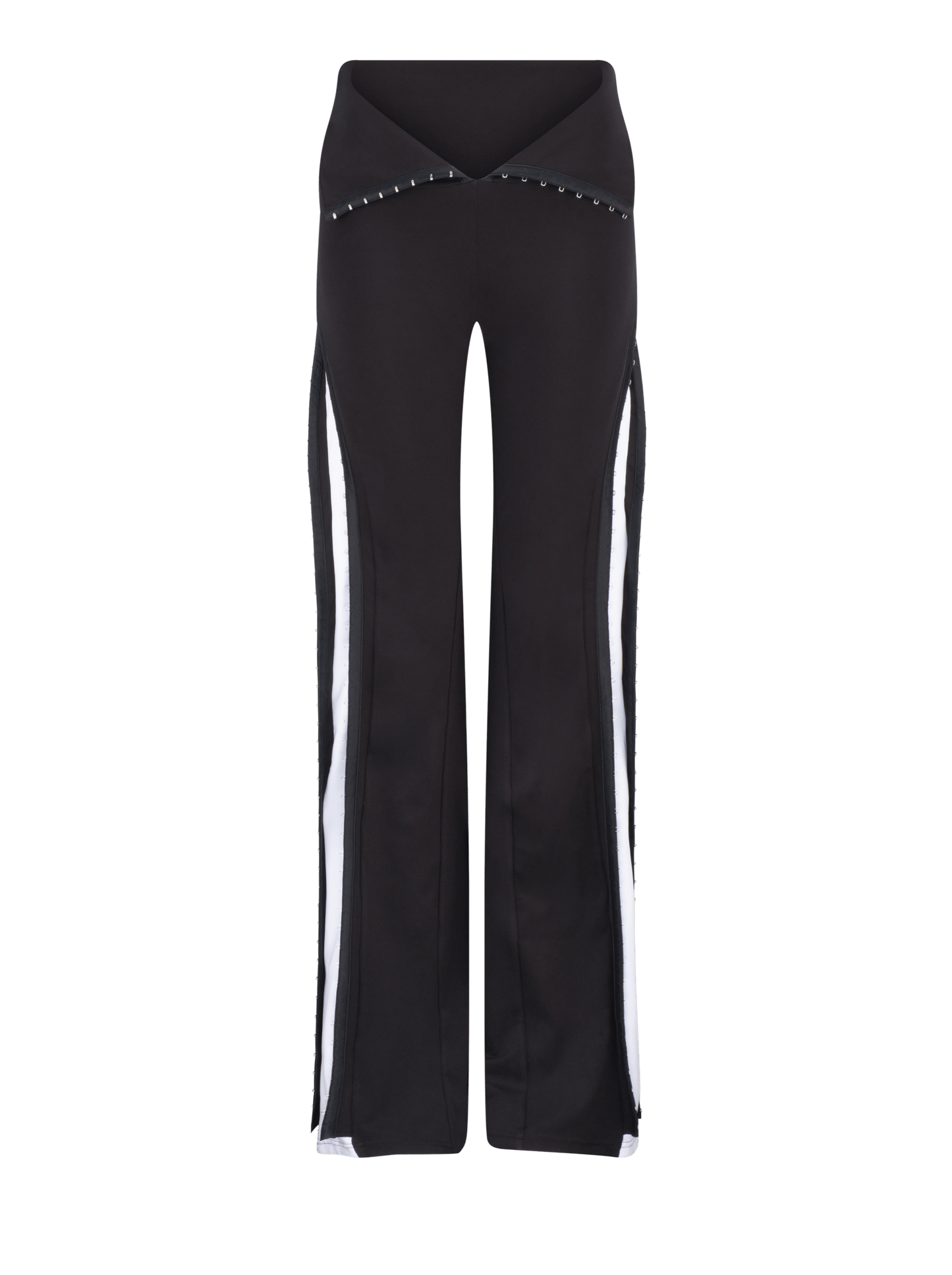 Hooked Pant Black + White-Karlaidlaw-APOC STORE