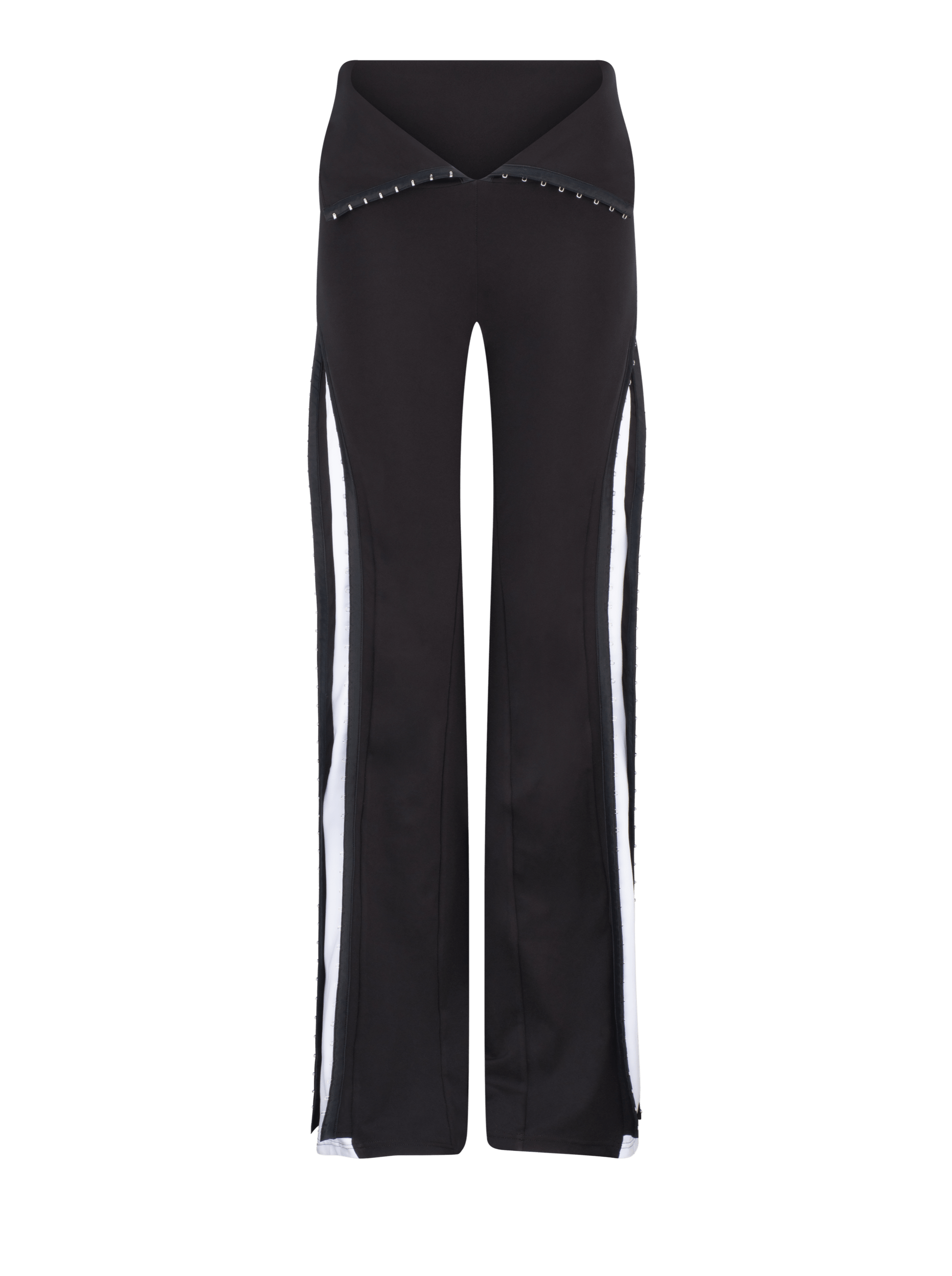 Hooked Pant Black + White-Karlaidlaw-APOC STORE