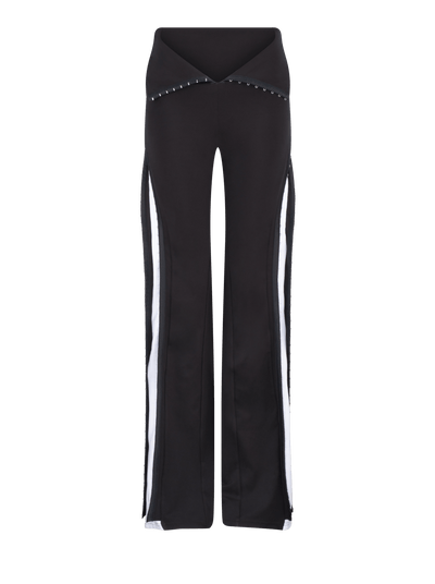 Hooked Pant Black + White-Karlaidlaw-APOC STORE