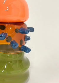 Hyena Hunny Vase-Sticky Glass-APOC STORE