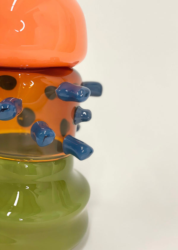 Hyena Hunny Vase-Sticky Glass-APOC STORE