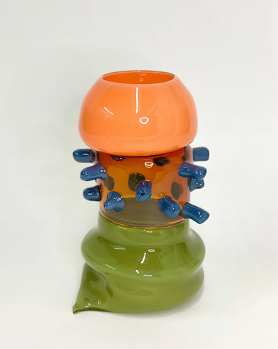 Hyena Hunny Vase-Sticky Glass-APOC STORE