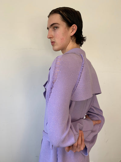 Purple Float Trench-Khanh Brice Nguyen-APOC STORE