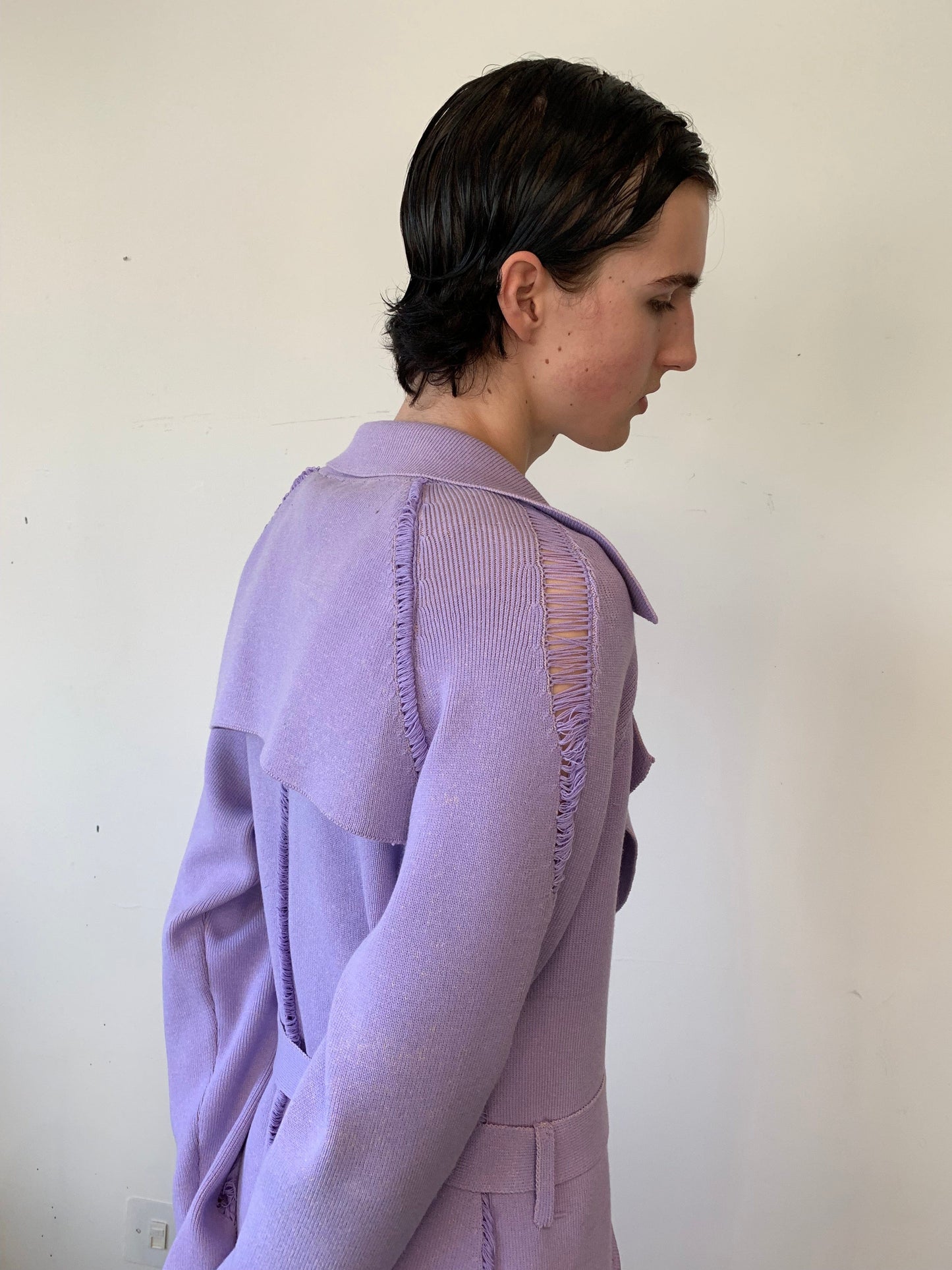 Purple Float Trench-Khanh Brice Nguyen-APOC STORE