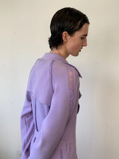 Purple Float Trench-Khanh Brice Nguyen-APOC STORE