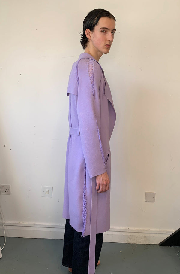 Purple Float Trench-Khanh Brice Nguyen-APOC STORE
