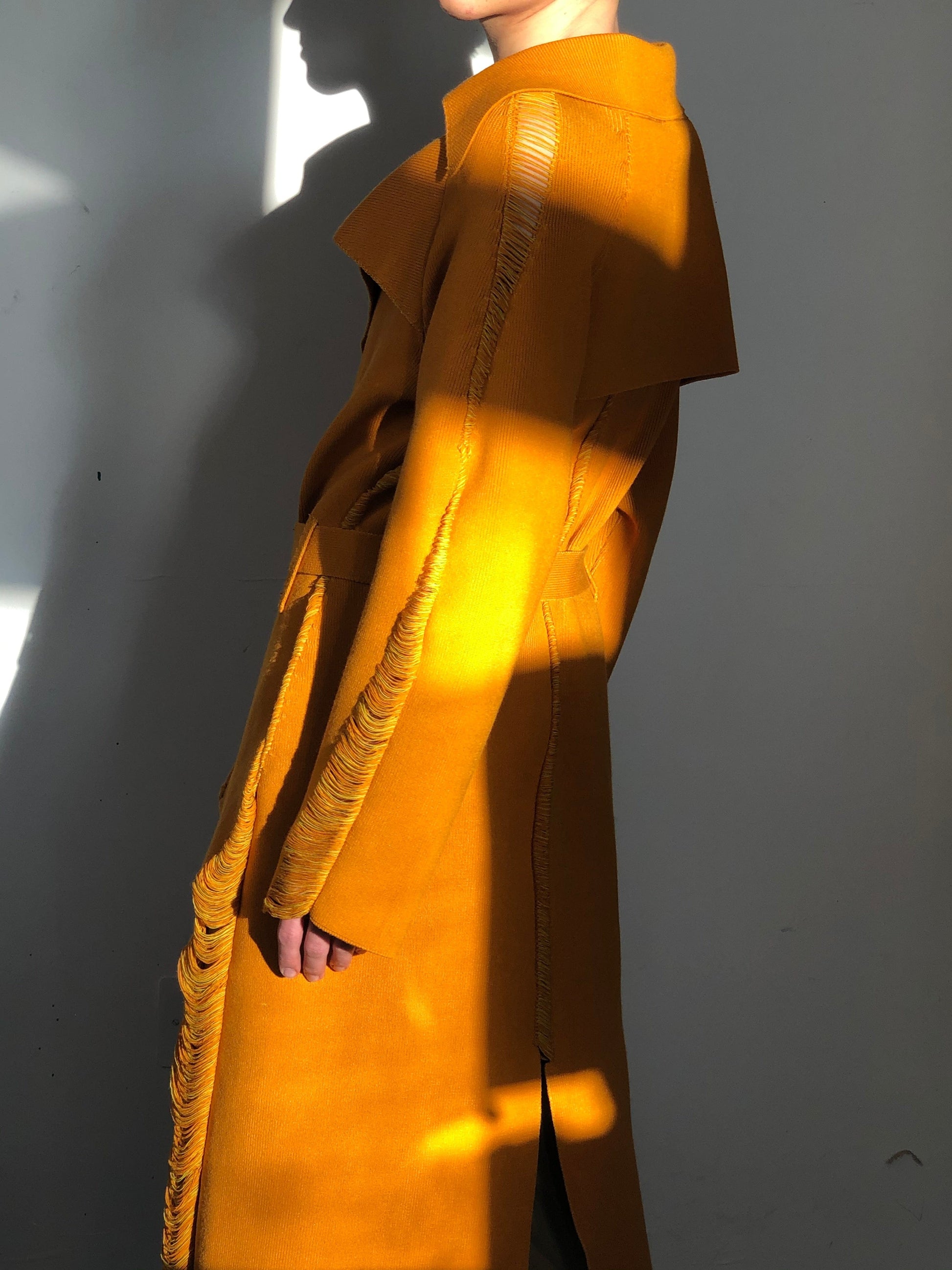 Orange Float Trench-Khanh Brice Nguyen-APOC STORE