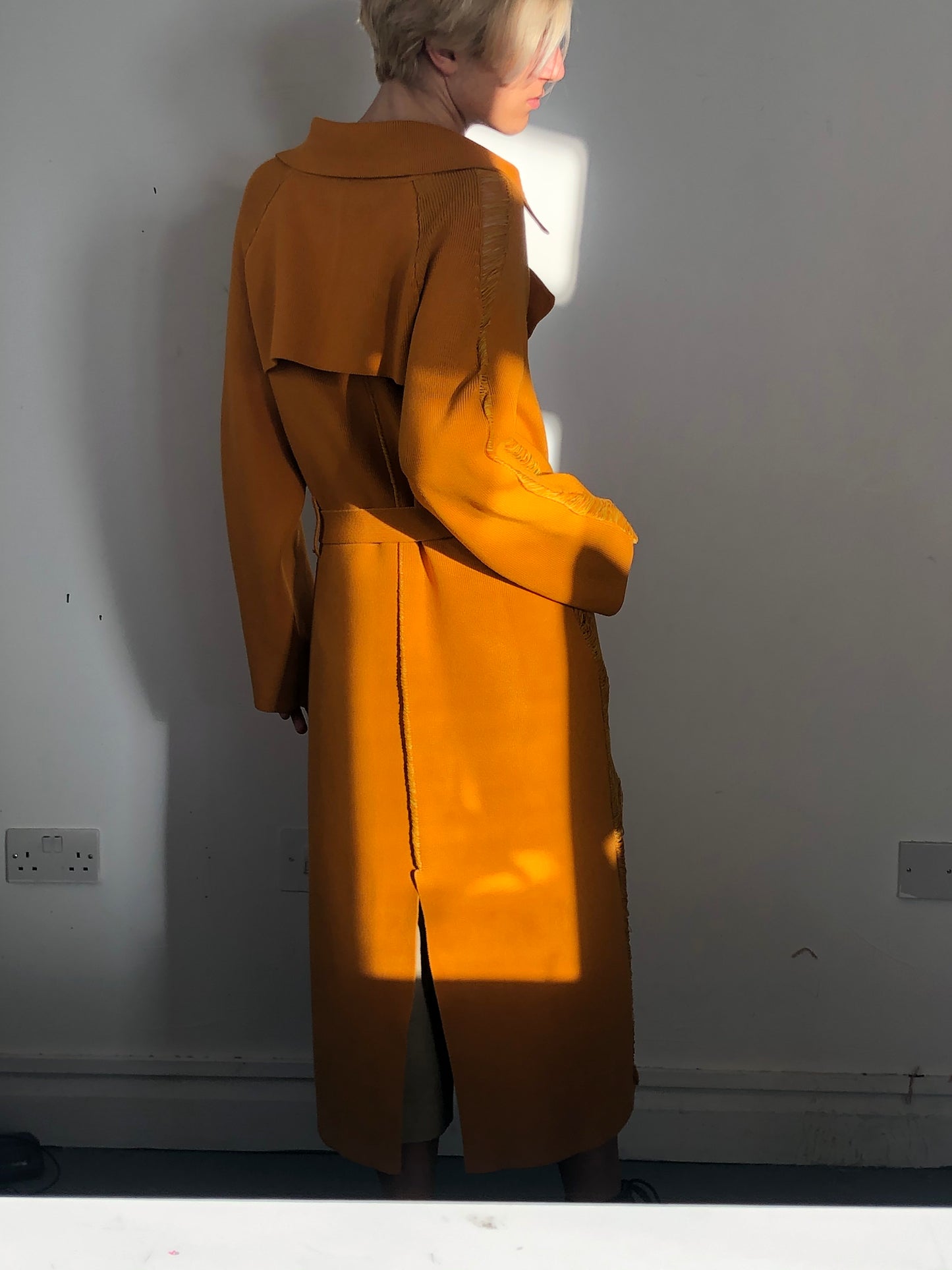 Orange Float Trench-Khanh Brice Nguyen-APOC STORE