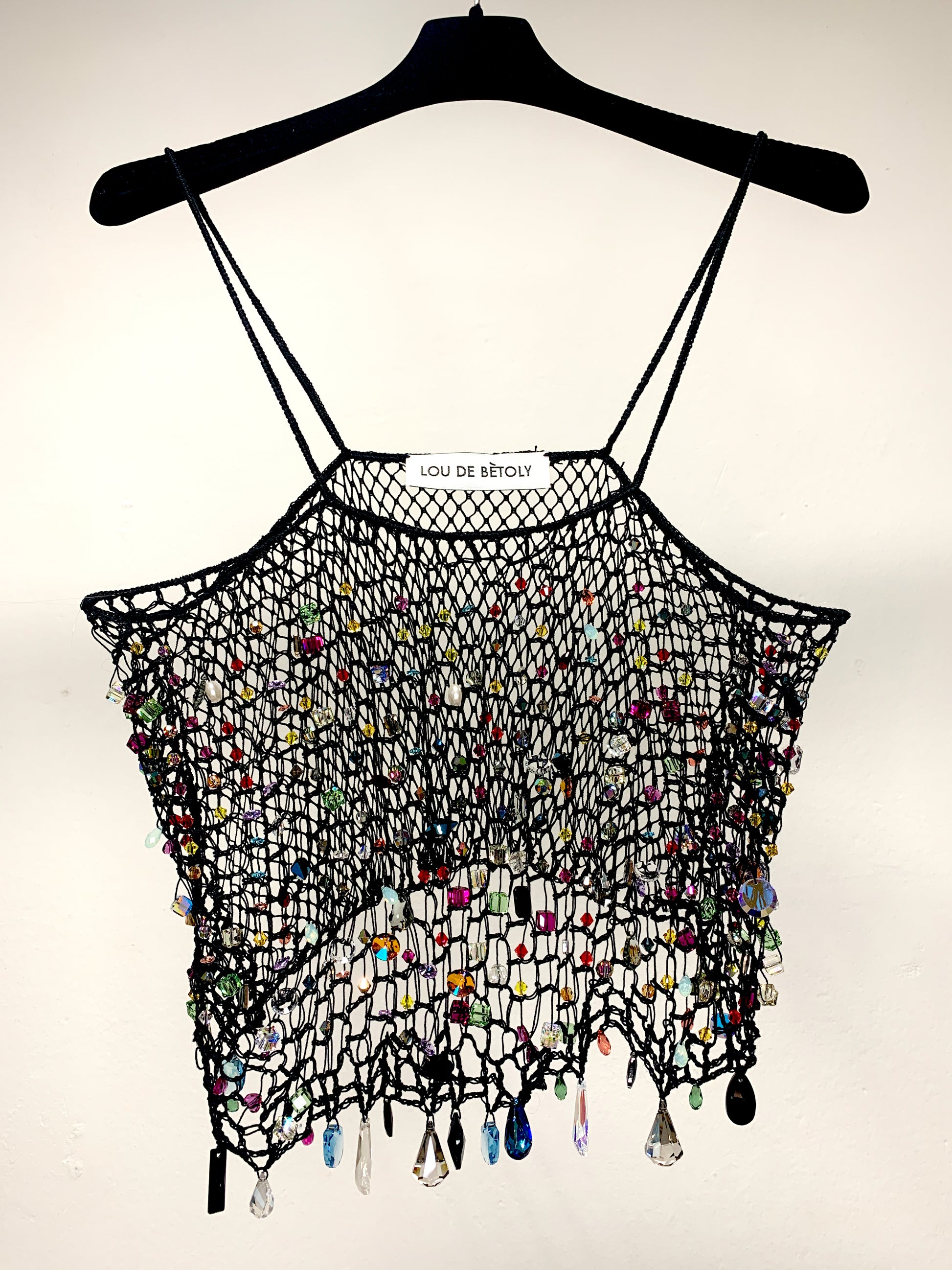 Crystal Mesh Top-Lou de Bètoly-APOC STORE