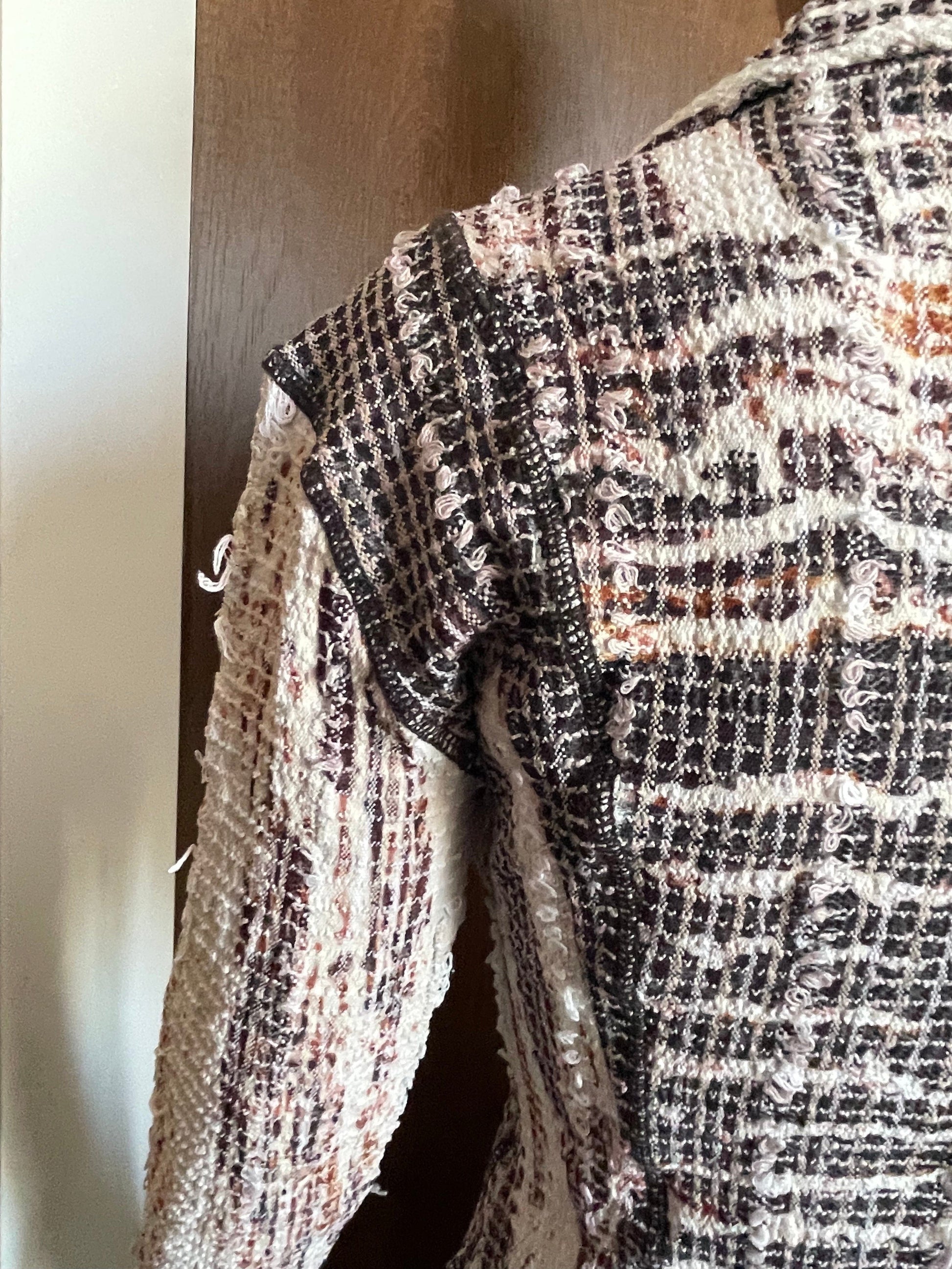 Topographic Stretch Weave LS Polo-Luna Del Pinal-APOC STORE