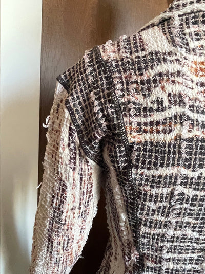 Topographic Stretch Weave LS Polo-Luna Del Pinal-APOC STORE