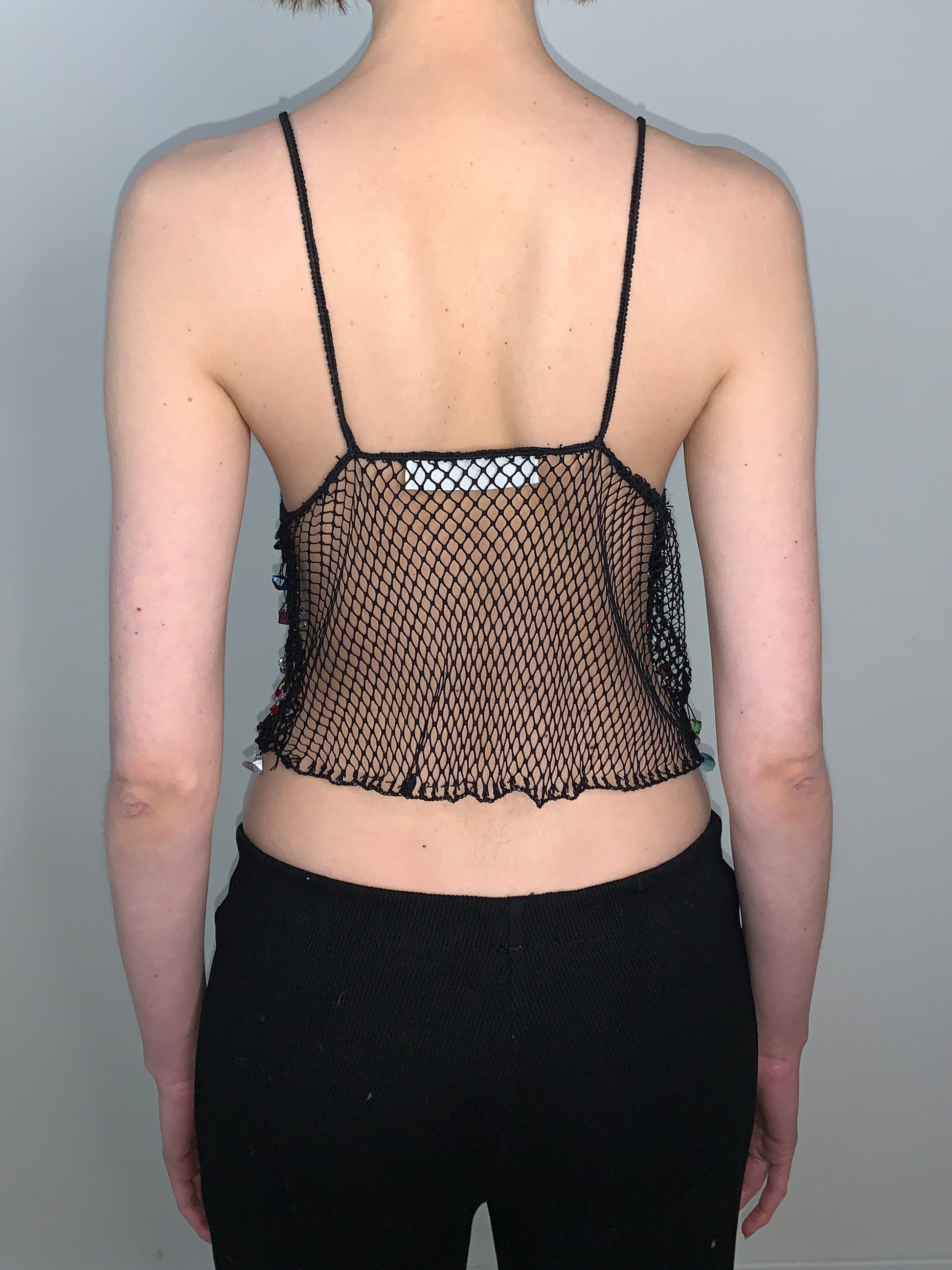 Crystal Mesh Top-Lou de Bètoly-APOC STORE